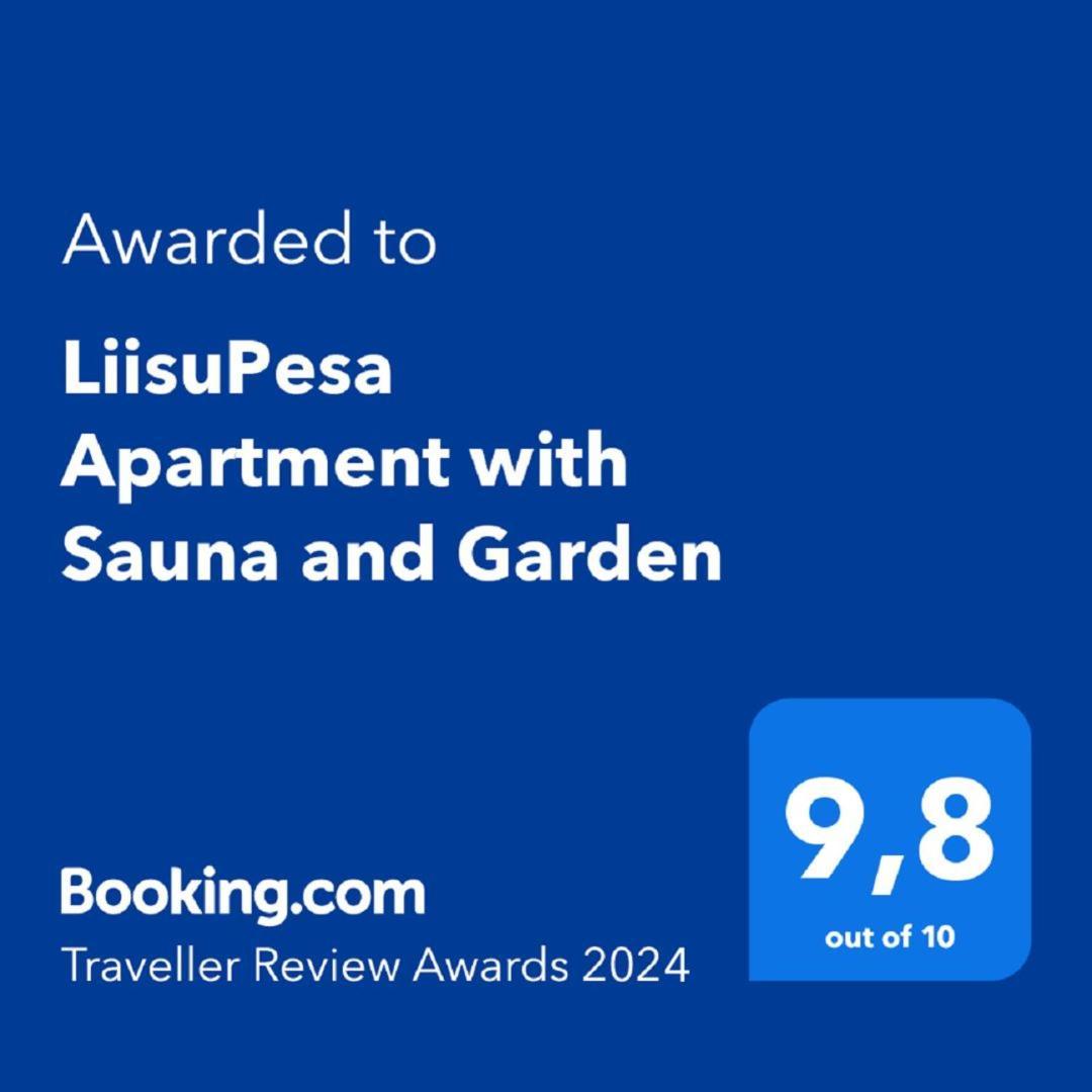 Liisupesa Apartment With Sauna And Garden Parnawa Zewnętrze zdjęcie